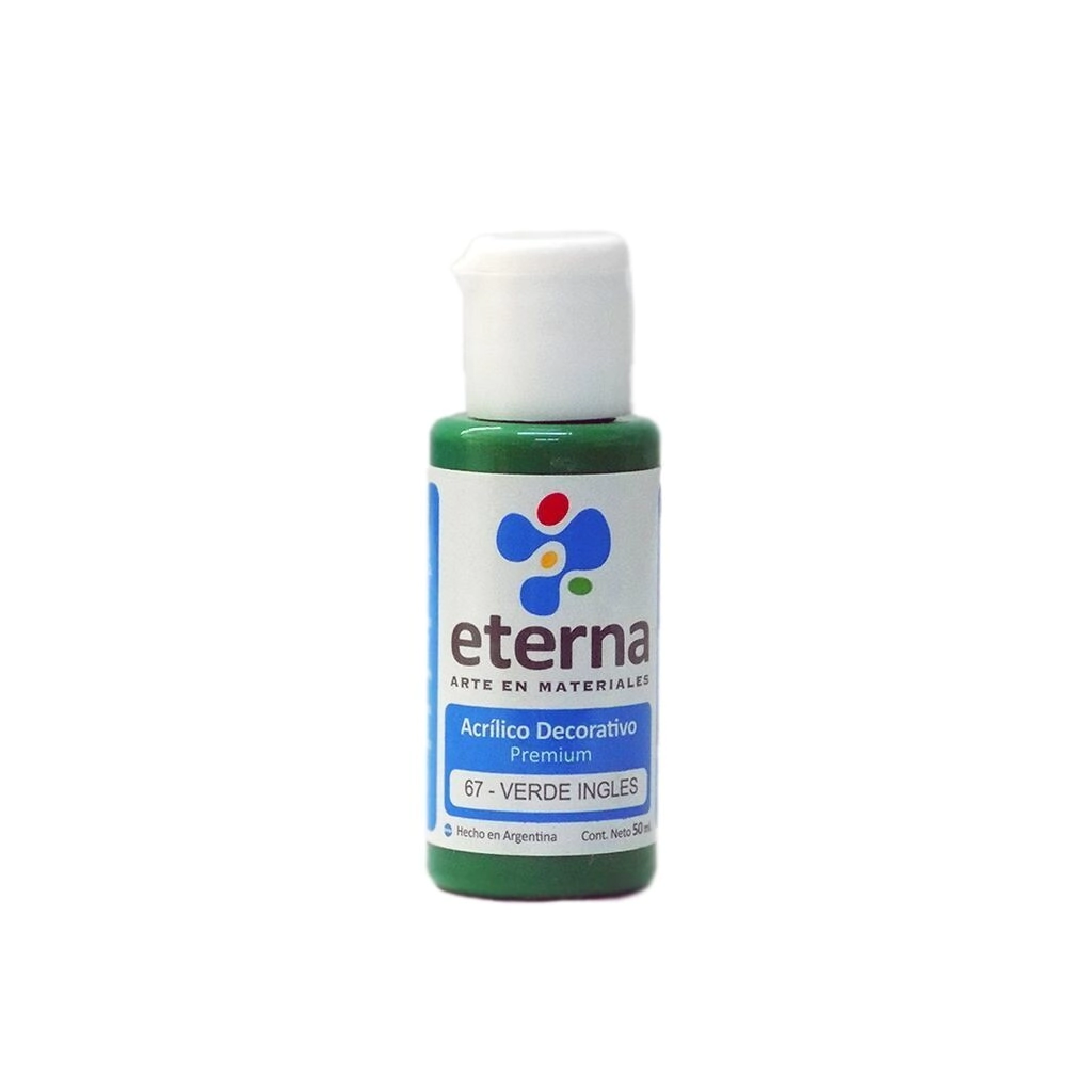 Acrilico dec. Verde ingles 50ml Eterna