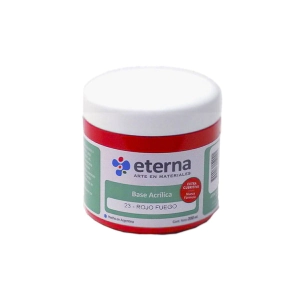 Base acrilica Rojo Fuego 200ml Eterna