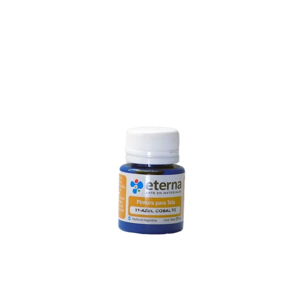 Pintura tela azul cobalto 37 ml Eterna