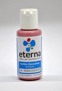 Acrilico dec. Rosa Country 50ml Eterna