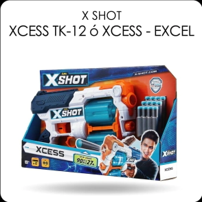 ARMA X-SHOT XCESS DOBLE TAMBOR