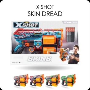 Arma X-Shot Skins Dread 12 dardos