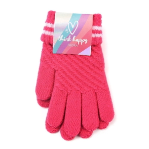 Guante Infantil c/pu&ntilde;o Rayado