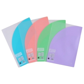 Carpeta A4 c/4 Bolsillos col pastel FW