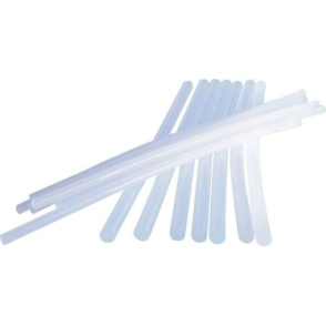 Barra Silicona 11,2mmx27cm Cristal x10