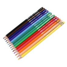 Ecolapices de colores c/goma + 1 Grafito Sabonis