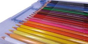 Estuche Lapices Color Sabonis x24 largo c/sacap