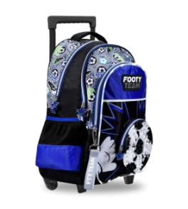 Mochila Footy carro 18" Futbol Pop it
