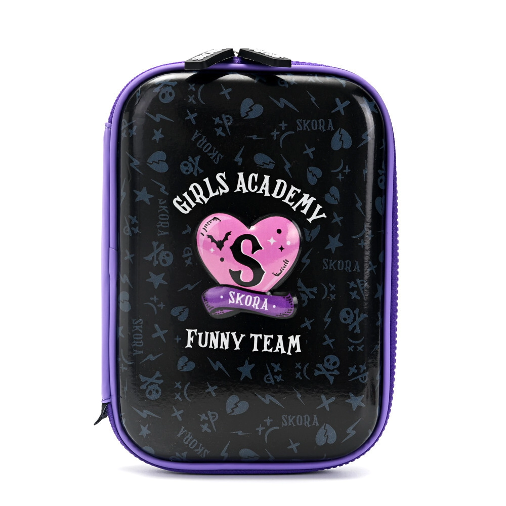 Cartuchera canopla termoform. Think Happy Prints girls Skora