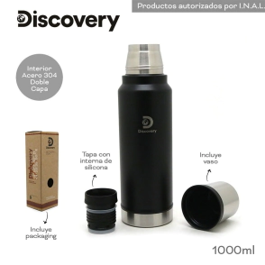Termo Discovery Negro 1000ml