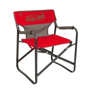 SILLA COLEMAN DIRECTOR BREEZE STEEL DECK HASTA 136KG ROJA