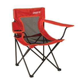 SILLA COLEMAN DIRECTOR 102KG C/POSA VASO ROJA