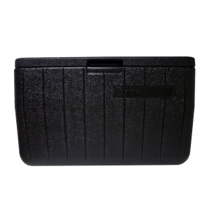 CONSERVADORA COLEMAN BEACH 48QT NEGRO C/ TAPA NEGRA