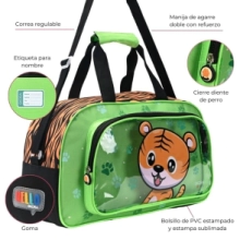 Bolso Hello Kawaii Dai con bolsillo, manija y correa Skora