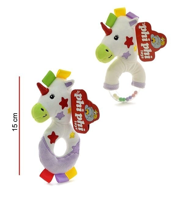 SONAJERO UNICORNIO 15CM Phi Phi Toys