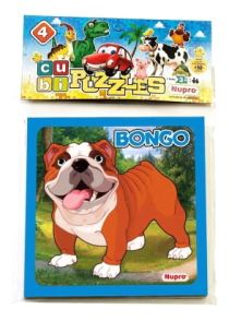CUBI PUZZLES  4 PIEZAS  SURTIDO