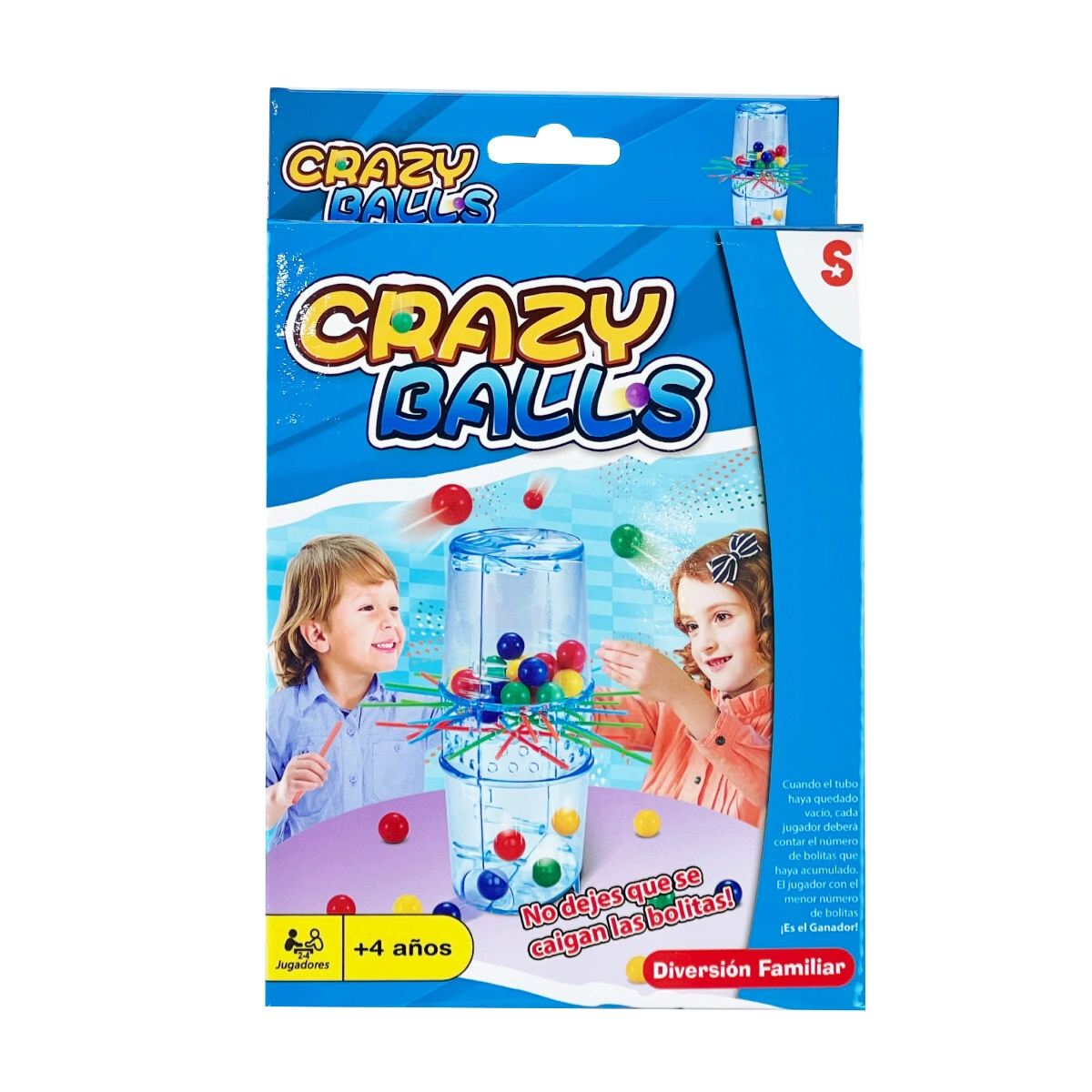 JUEGO DE MESA CRAZY BALLS