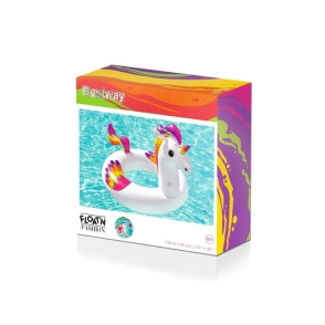 INFLABLE SALVAVIDAS UNICORNIO 119 X 91 CM (B/12) BESTWAY (6777)