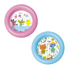PILETA 2 AROS TRANSLUCIDA SURTIDO 61 X 51 CM (B/12) BESTWAY (5947)