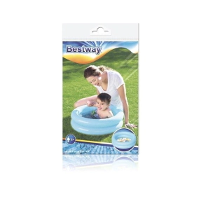 PILETA 2 AROS TRANSLUCIDA SURTIDO 61 X 51 CM (B/12) BESTWAY (5947)
