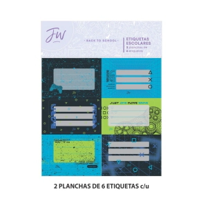 Etiquetas FW Escolares Game On