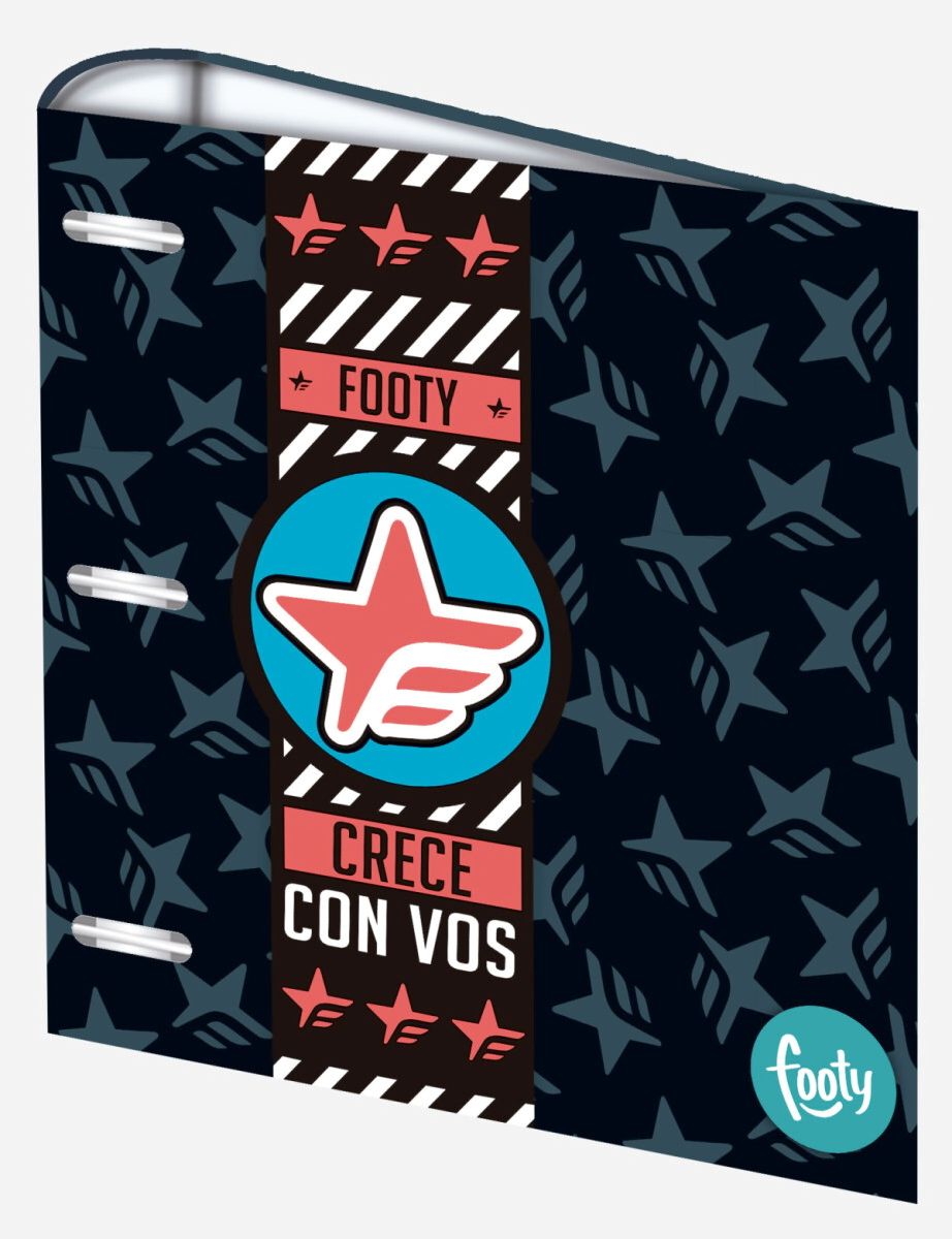 Carpeta 3x40 FOOTY Clasica