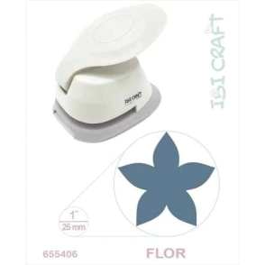 PERFORADORA ARTISTICA P/GOMA EVA 25mm 1¨ FLOR 15