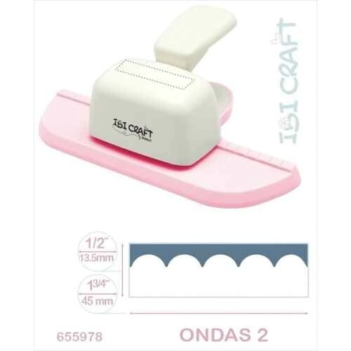 PERFORADORA ARTISTICA DE GUARDAS JUMBO ONDAS 2