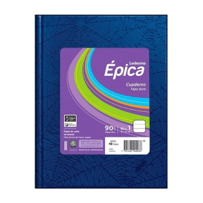 Cuaderno Epica N1 Azul Araña 48Hj Ray.