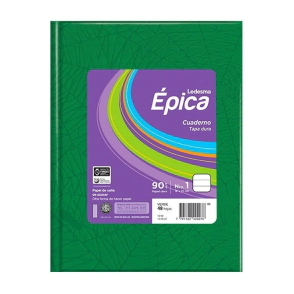 Cuaderno Epica N1 Verde Araña 48Hj Ray.