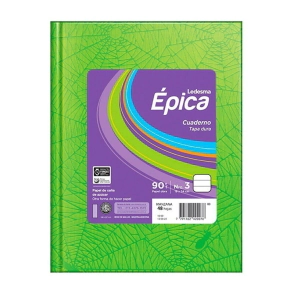 Cuaderno Epica N3 Araña V. MANZANA Ray. 48Hjs