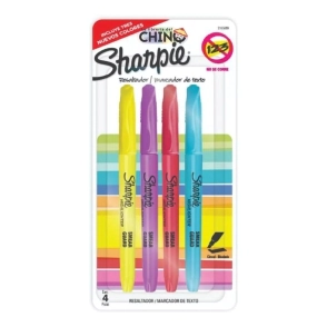 Sharpie Accent Pocke BL x4 FLUO