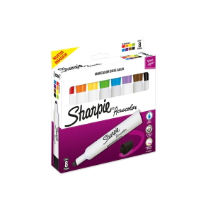Sharpie Acuacolor Estuche x8 Surtido