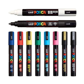 MARCADOR POSCA PC-5M PTA. GRUESA