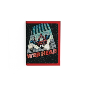 Cuaderno 16x21 T/F Abrochado 48 hjs. Spiderman Mooving