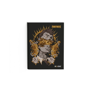 Cuaderno 16x21 T/F Abrochado 48 hjs. Fortnite Mooving