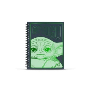 Cuaderno 16x21 espiral Tapa Dura 80 hjs. Star Wars Mooving
