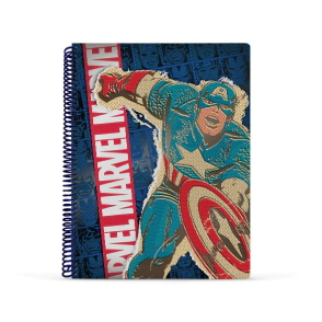 Cuaderno Universitario Rayado Marvel Mooving