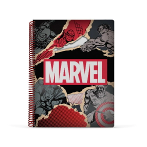 Cuaderno Universitario Rayado Marvel Mooving