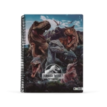 Cuaderno Universitario Rayado Jurassic World Mooving