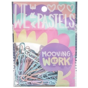 MAW Pastel - Paper Clips 33 mm 60 u. Mooving