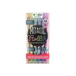 Coloring - Roller Tinta Gel retractil Outliner x 6 Mooving