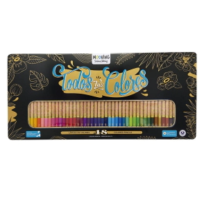 Coloring- Lapices de colores x 48 Mooving