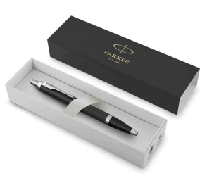 BOLIGRAFO PARGER TINTA AZUL CUERPO NEGRO