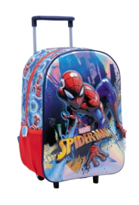MOCHILA SPIDERMAN 14" CARRO CITY