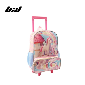 MOCHILA C/ CARRO UNICORNIO 16"