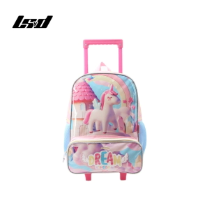 MOCHILA C/ CARRO UNICORNIO 16"