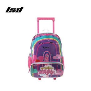 MOCHILA C/ CARRO ARCOIRIS 16"