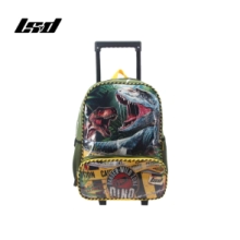 MOCHILA C/ CARRO DINOS 16"