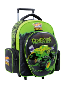Hot Wheels Mochila 14" Carro Green